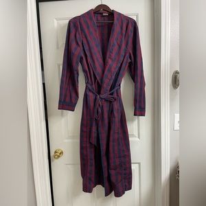 Brooks Brothers Plaid Robe